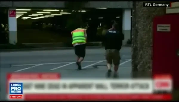 Cativa romani din Munchen au surprins scenele atacului armat: Erau cu armele in mana! Speriata, am fugit in padure