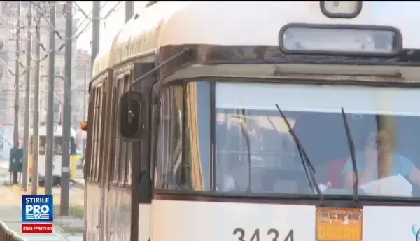 Gestul vatmanului din Timisoara cand i s-a facut rau. Tramvaiul are 30 de ani iar sistemul de franare urgenta nu a functionat