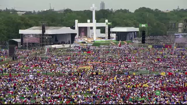 Peste un milion de oameni il vor intampina pe Papa Francisc, in Polonia. Masurile de securitate exceptionale luate