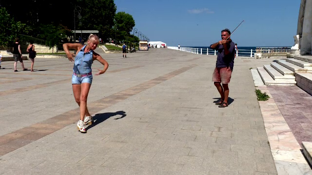 "Vanatorii de Talent" au descoperit-o la malul marii pe balerina de 62 de ani. Cu cine si-ar dori sa imparta scena