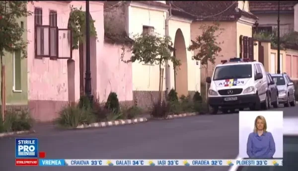 Un batran din Rasnov a fost impuscat dupa ce a atacat un politist cu furca. Acum 3 zile era pe strada cu toporul in mana