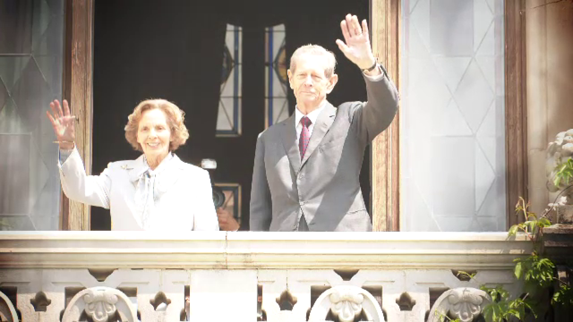 Regina Ana si Regele Mihai