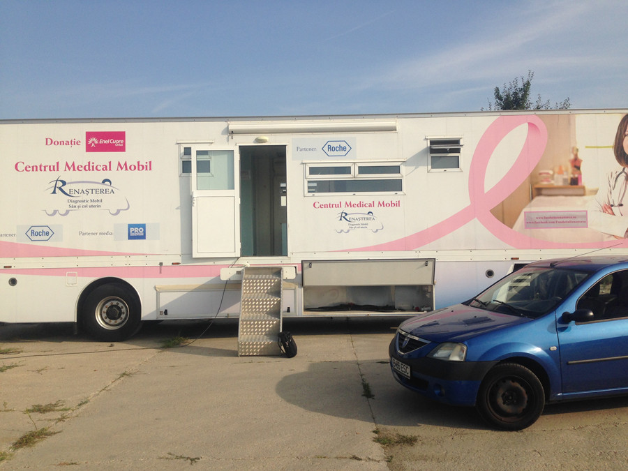 Pro TV sustine Fundatia Renasterea: Unitatea de Diagnostic Mobil ofera investigatii medicale gratuite la Eforie