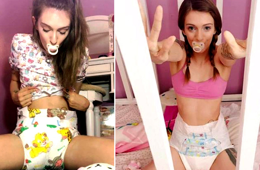 Are 21 de ani, iar in fiecare seara, inainte de culcare, isi pune scutece si doarme cu o suzeta in gura. Motivul