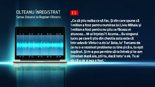 Interceptarile demonstreaza ca Bogdan Olteanu a primit bani pentru a interveni in numirea guvernatorului Deltei