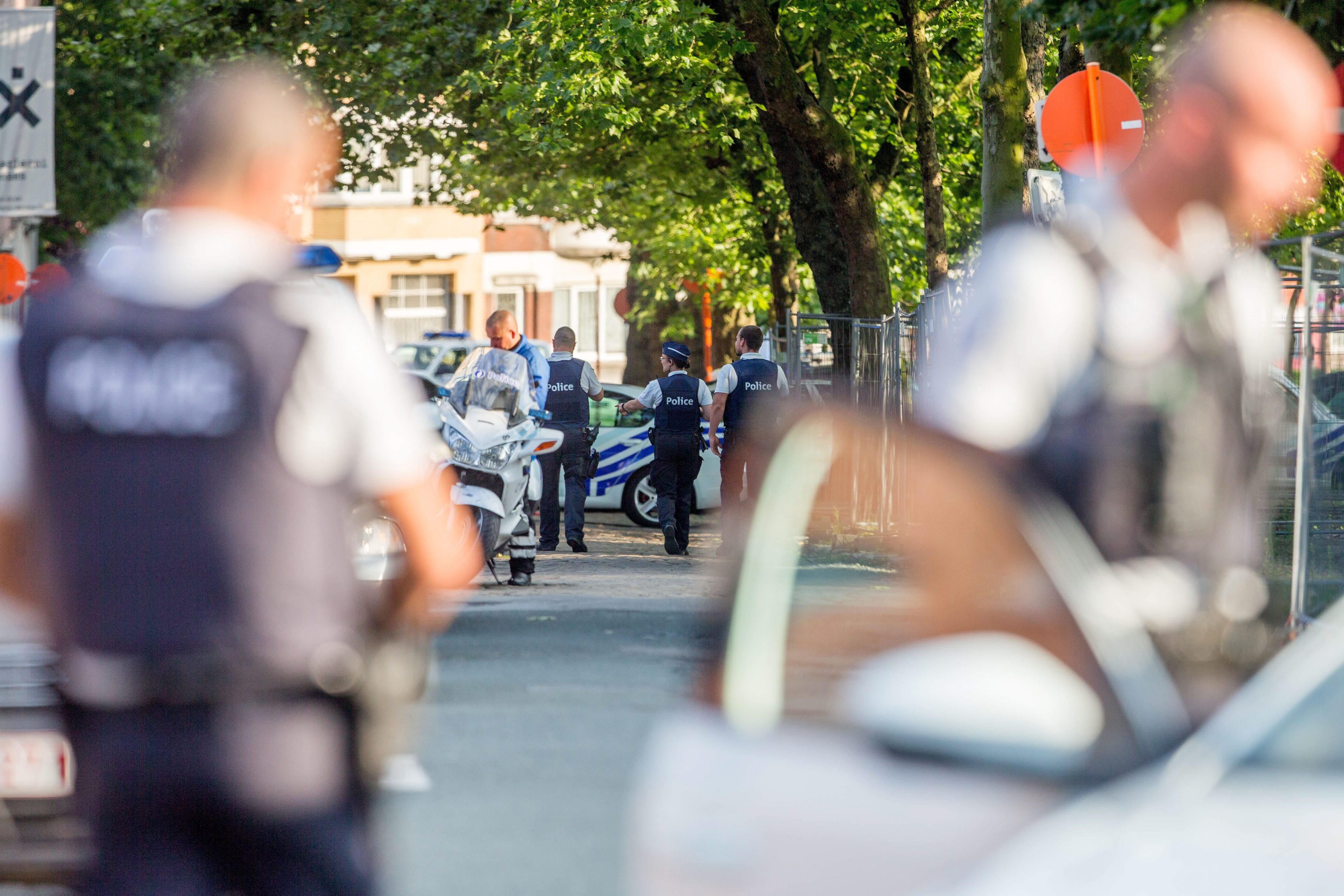 Acțiune în forță a poliției la Bruxelles. Trupele speciale, în alertă