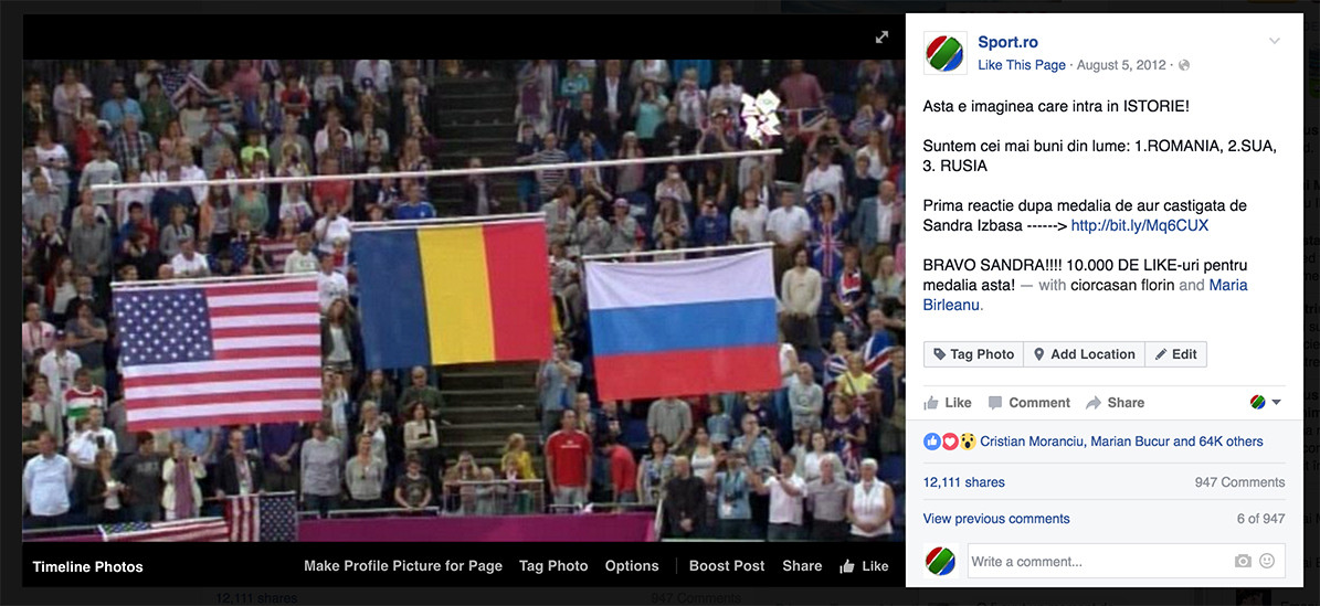 Foamea de rezultate si nevoia de informare a romanilor: zeci de mii de oameni cred ca Izbasa a luat medalie la Rio