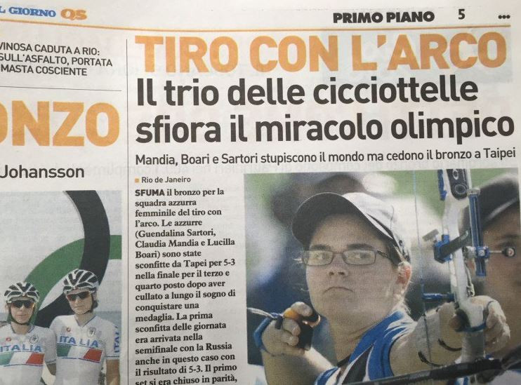 Un titlu l-a costat slujba. Un ziarist italian a fost concendiat dupa ce le-a facut "grasute" pe sportivele de la tir