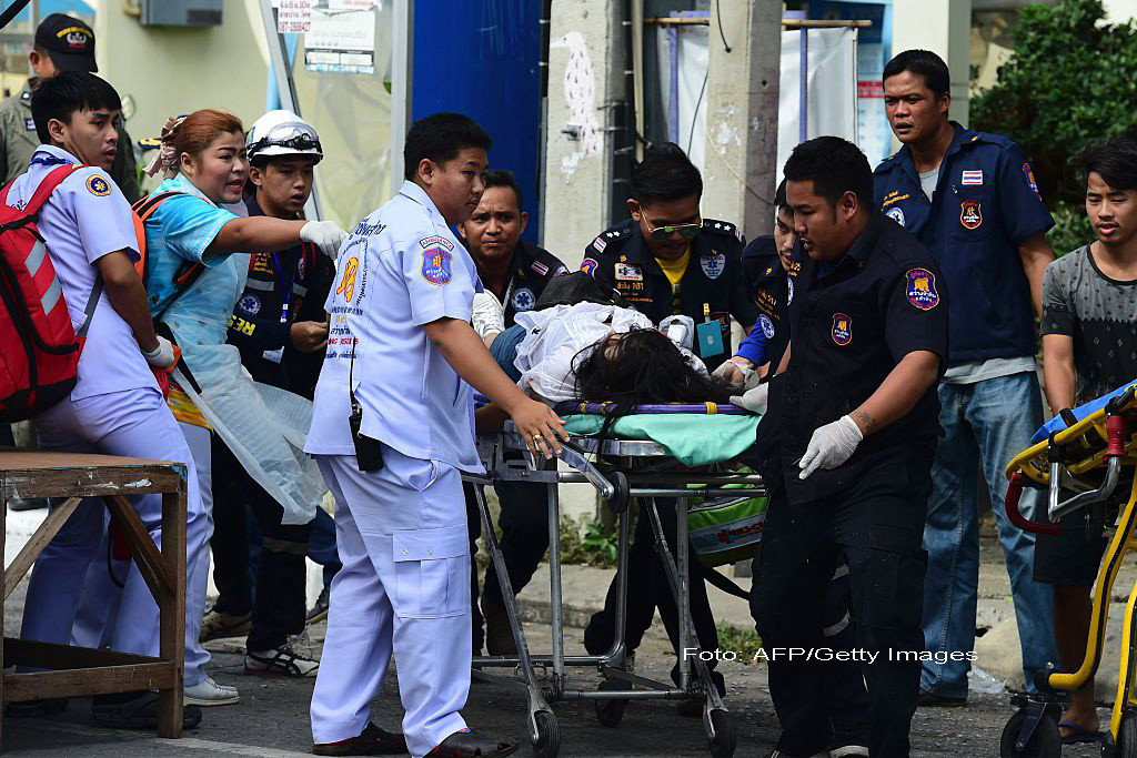 Noi explozii in Thailanda. Patru morti si 21 de raniti, printre care si turisti straini. "Bombele sunt menite sa semene haos"