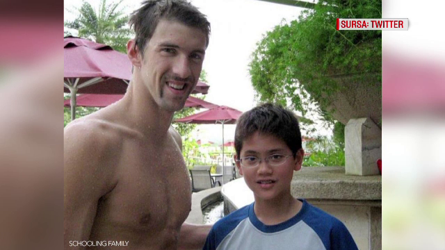 Moment istoric la JO Rio. Un tanar din Singapore i-a luat aurului idolului sau, Michael Phelps: FOTO