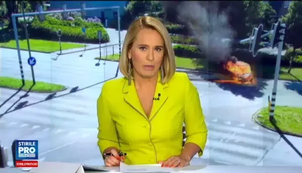 Scos din bolidul de lux in ultima clipa. Momentul in care Lamborghini explodeaza