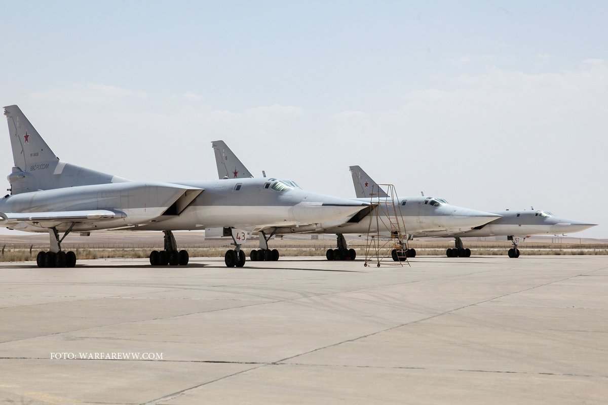 bombardiere rusesti Tu-22M 3 in Hamadan, Iran