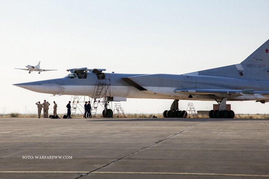bombardiere rusesti Tu-22M 3 in Hamadan, Iran