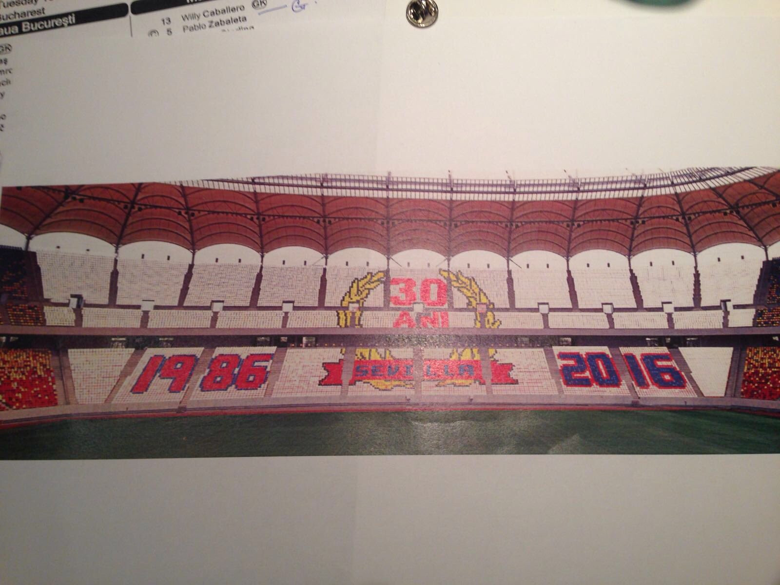 Coregrafie Steaua - Manchester City