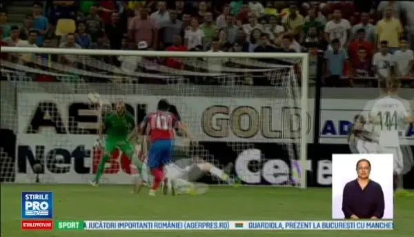 Steaua joaca in aceasta seara seara cu Manchester City pentru visul Champions League. Meciul este la ProTV, de la 21:45