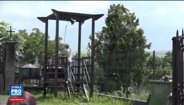 Profesoara care a murit dupa ce a cazut o creanga pe ea, inmormantata. Autoritatile au toaletat de abia acum copacii