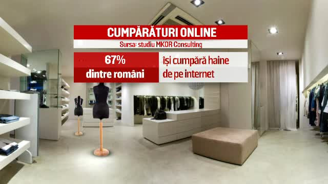 Romanilor le place sa cumpere de pe internet. Piata de moda online a depasit anul trecut 100 de milioane de euro
