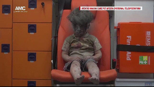 Reactia liderilor UE la imaginea baietelului sirian, plin de moloz si sange. Prezentatoarea de la CNN a plans in direct