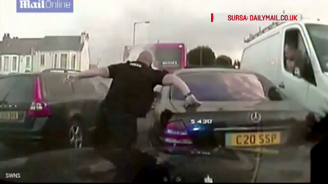 Urmarire demna de un film de actiune in Bristol. Cum a fost prins un sofer care circula cu 120 km/h prin centrul orasului