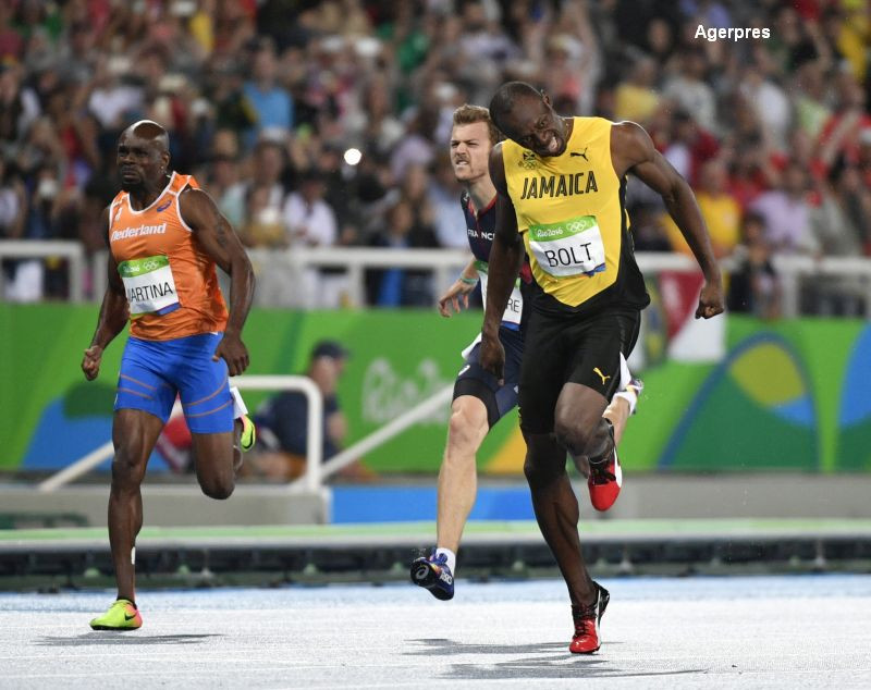 Cum arata iubita celui mai rapid om de pe planeta. Mesajul pe care l-a postat in timp ce Usain Bolt scria istorie la Rio