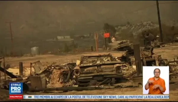 Localitati intregi inghitite de apa si incendii masive in SUA. Cum arata acum un orasel mistuit complet de flacari