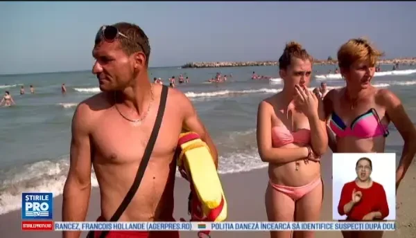 Tata si fiu, morti in mare, la Mangalia, in valurile puternice. 37 de oameni s-au inecat pe litoral in acest sezon