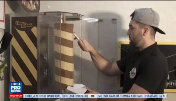 Shaorma cu ciocolata, specialitatea unei cofetarii din Marea Britanie