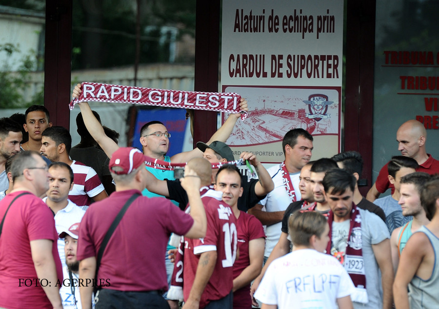 Noua amanare in procesul Rapid, dupa ce echipa a ajuns in Liga 5. O fosta vedeta a echipei cere in instanta 65.000 de euro