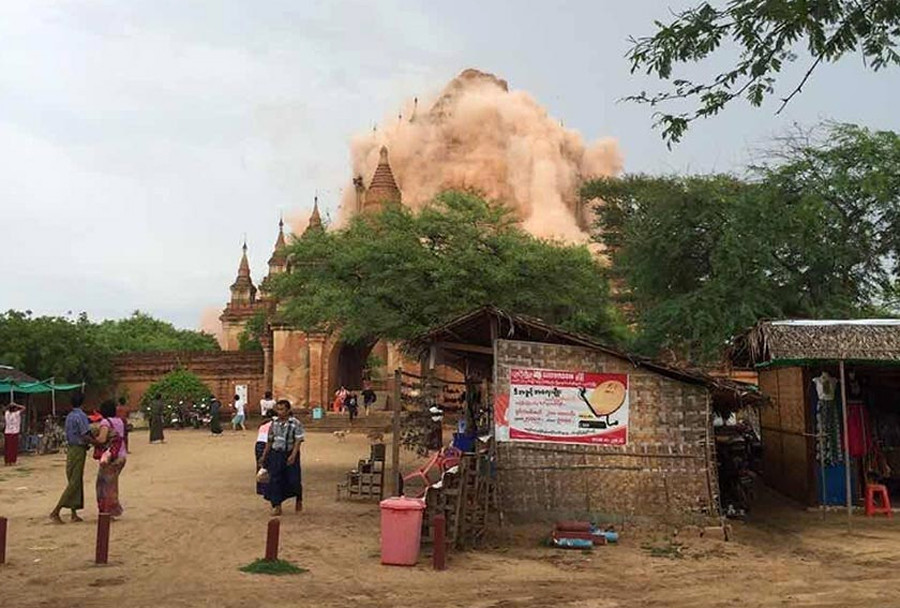 Cutremur cu magnitudinea 6,8, in Myanmar, resimtit pana in India. O persoana a murit si mai multe temple au fost distruse