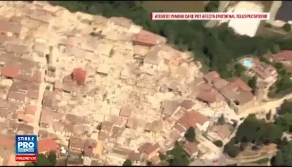 Cutremur in Italia: 73 de morti si sute de raniti. Armata a fost mobilizata pentru a ajuta persoanele afectate de seism