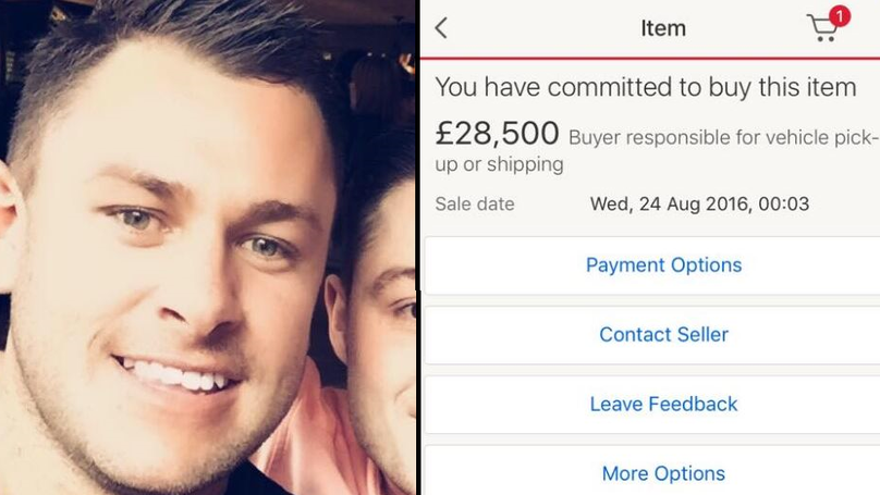 "Vrea cineva sa-l cumpere?" :)) Ce a putut sa faca acest barbat dupa o noapte de pomina la Ibiza