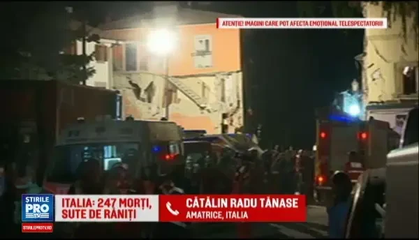 Imaginile care fac inconjurul lumii. O fetita de 4 ani, scoasa de sub daramaturi la 17 ore dupa seismul din Italia