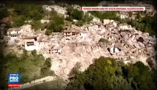 Cutremur in Italia. Bilantul victimelor a fost revizuit la 250 de morti. Cursa contracronometru pentru echipele de salvare