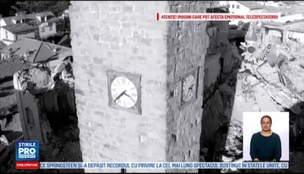 Cutremur in Italia: 281 de morti, peste 1.000 de replici seismice. In Amatrice nu mai exista nicio cladire locuibila