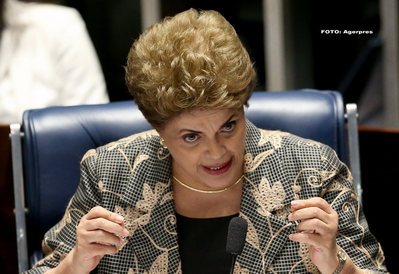 Presedinta Braziliei sustine ca este victima unei "lovituri de stat". Dilma Rousseff: "Nu am comis niciun delict"