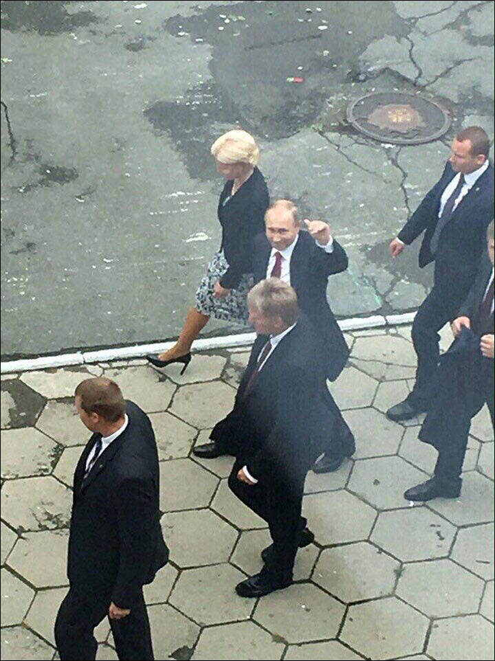 Vladimir Putin in vizita in Vladivostok