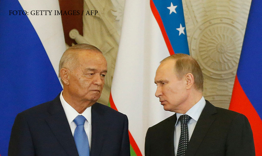 Islam Karimov si Vladimir Putin
