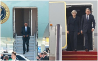 Covor rosu pentru liderii lumii, prezenti la Summit-ul G20 din China, mai putin pentru Barack Obama. Incidente la aeroport