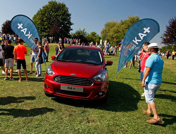 (P) Noul Ford Ka+ prezentat in premiera la Soapbox Race