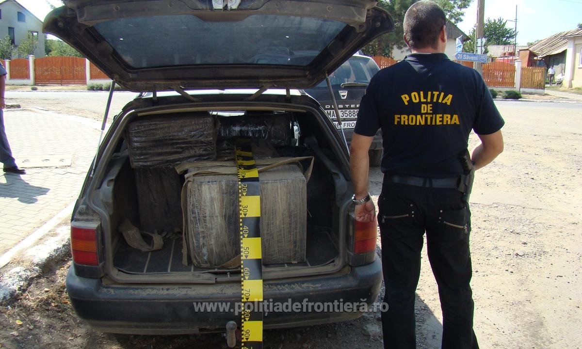 traficant prins de politia de frontiera