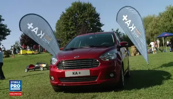 (P) Noul Ford Ka+ prezentat in premiera la Soapbox Race