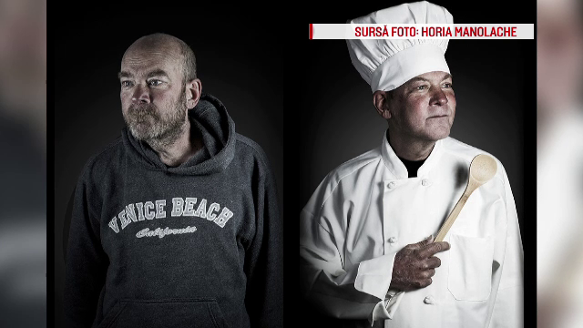 Fotograful roman care a uluit SUA. Povestea trista din spatele celor doua ipostaze in care au fost pozati oameni ai strazii