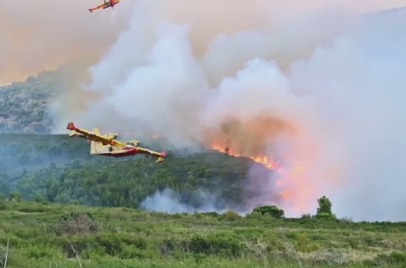 Incendii uriase de vegetatie in Europa. Trei oameni au murit pe insula portugheza Madeira