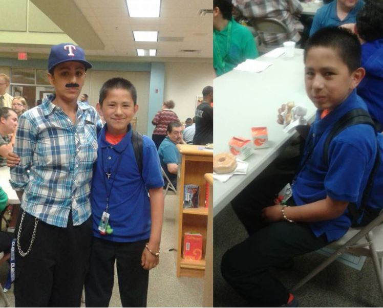 Gestul emotionant pe care l-a facut o femeie pentru fiul ei, ca sa nu lipseasca de la un eveniment dedicat tatilor. FOTO