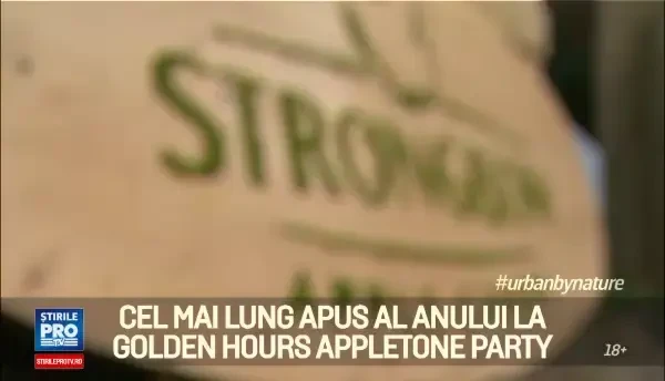(P) 5.000 de oameni au avut sansa sa se bucure de cel mai lung apus al anului, la petrecerea Strongbow