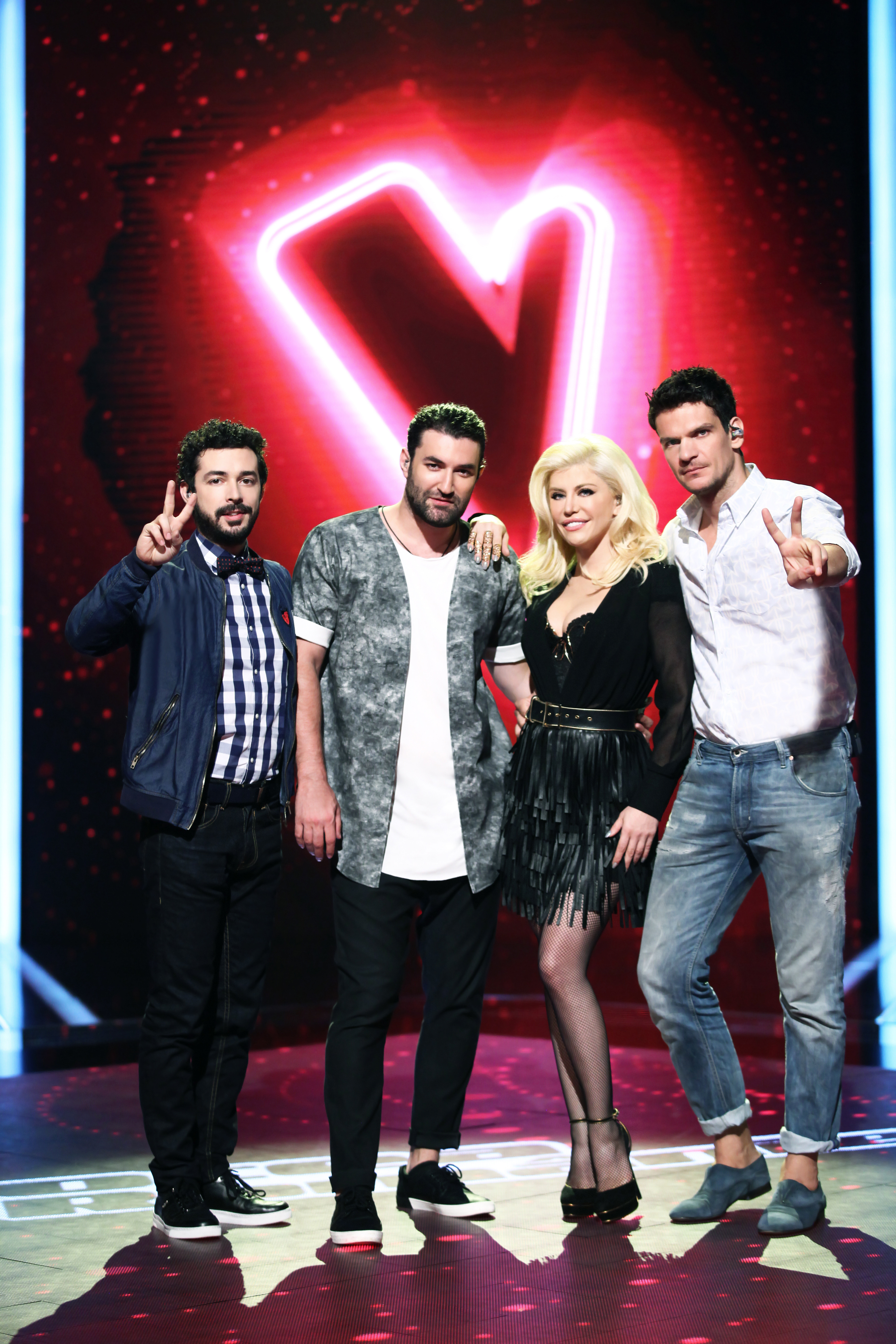 Incepe sezonul 6 "Vocea Romaniei". Smiley, Loredana, Tudor, Marius si Pavel sunt gata de show in fiecare vineri, de la 20.30