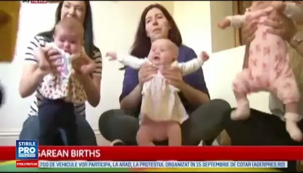 Studiu Harvard: copiii care se nasc prin cezariana risca sa sufere de obezitate. Explicatiile cercetatorilor