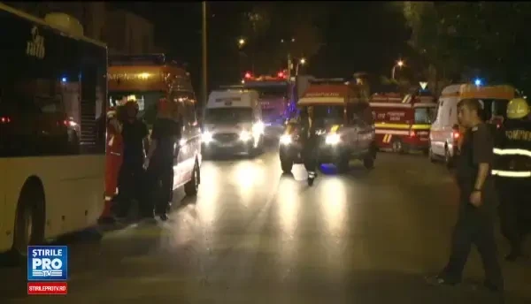 Un autobuz RATB a semanat teroare pe o strada din sectorul 5. Soferul sustine ca nu isi mai aminteste nimic
