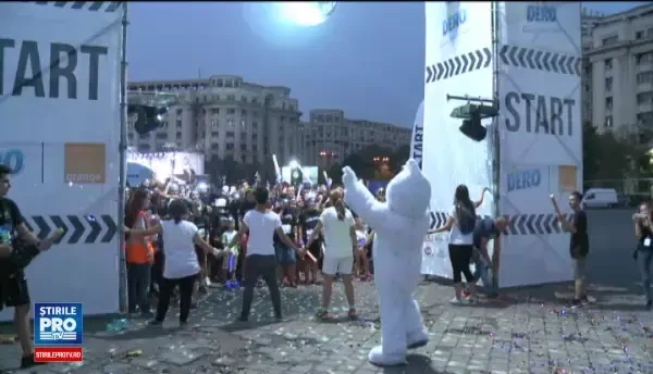 A 3-a editie a crosului The Color Run in Romania. Cate persoane au luat parte la cursa