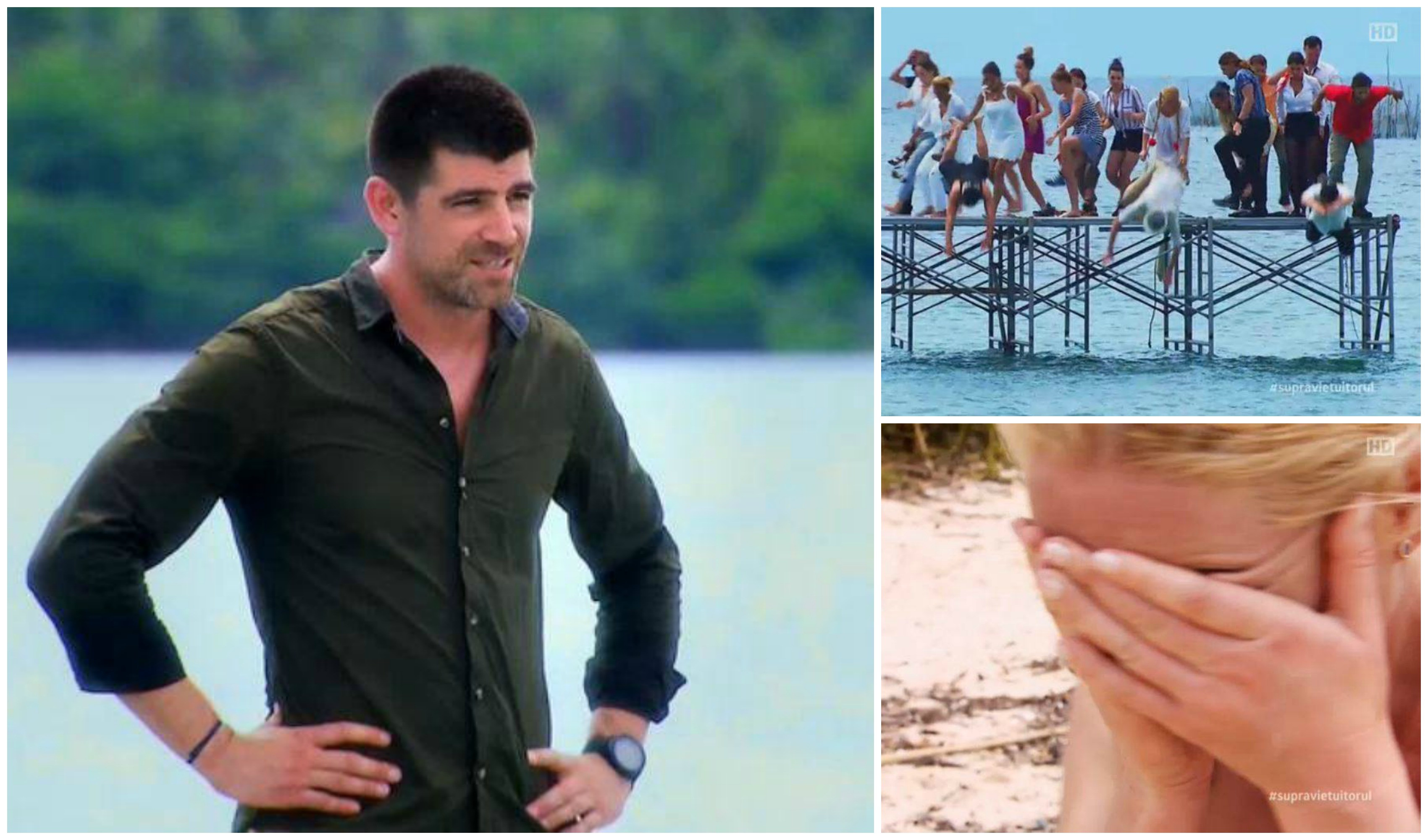 Au avut doar 10 secunde sa se pregateasca pentru aceasta proba. Doi concurenti au parasit deja insula